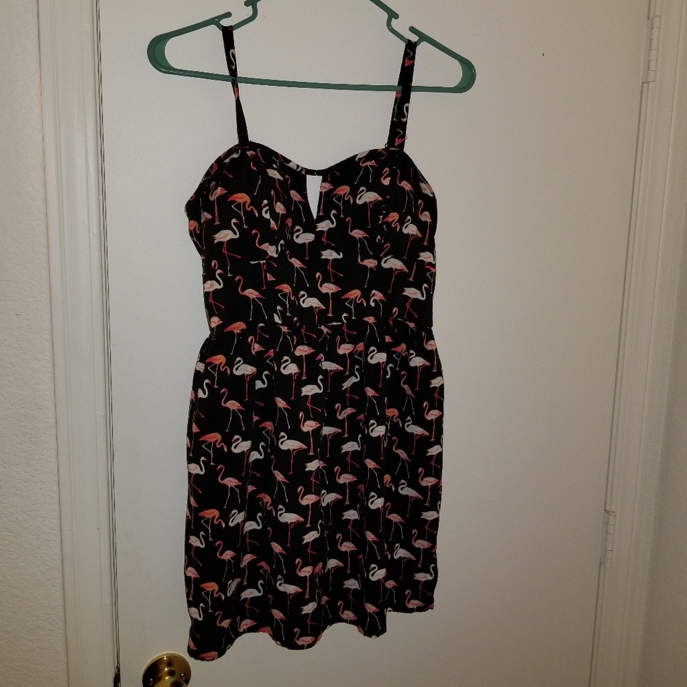 Flamingo dress